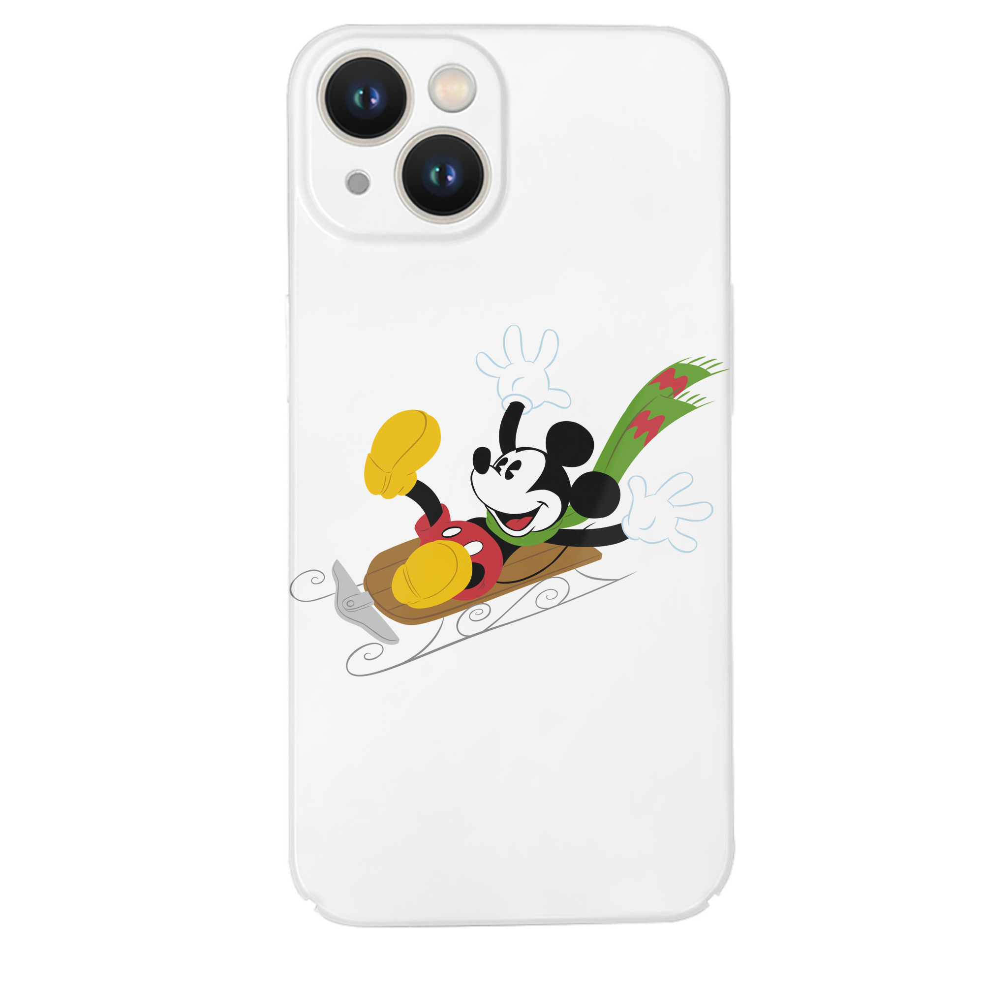 （画像用） ミッキーマウス Mickey Mouse 【iPhone 14シリーズ対応】ハードケース